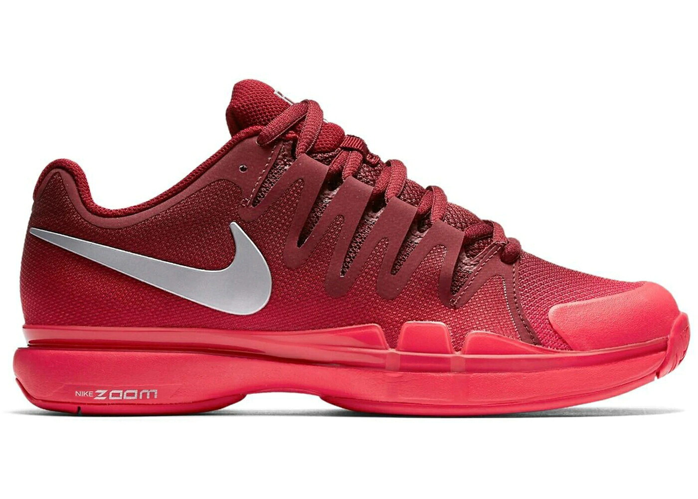 ナイキ ズーム 赤 レッド チーム 9.5 WOMEN'S スニーカー レディース NIKE ZOOM VAPOR TOUR SIREN RED (WOMEN'S) / TEAM RED SIREN RED METALLIC｜スニケス