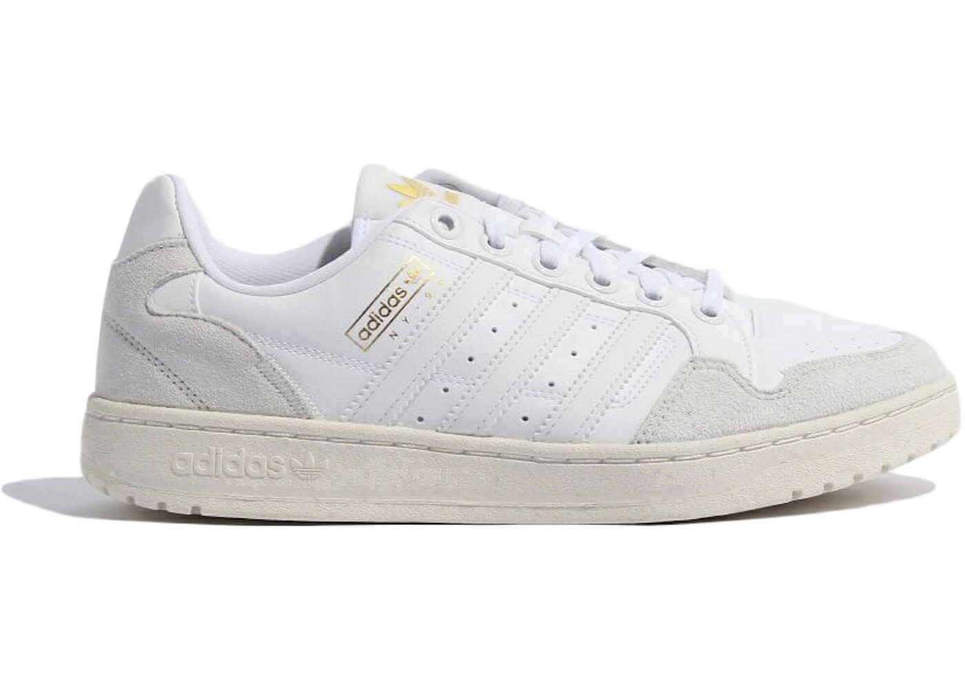アディダス 白いこと 白いこと 中核グループ 皮膚軟化剤 スニーカー メンズ ADIDAS NY 90 STRIPES FOOTWEAR WHITE / FOOTWEAR WHITE CORE WHITE CREAM