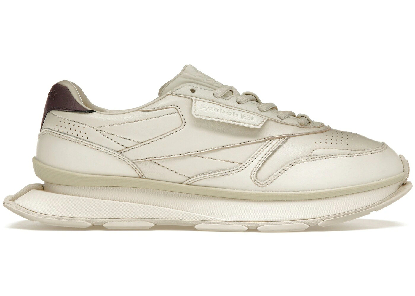 リーボック クラシック レザー エルティーディー 白色 ホワイト クリーム スニーカー メンズ REEBOK CLASSIC LEATHER LTD GARMENT OFF WHITE / GARMENT OFF WHITE CREAM WHITE｜スニケス