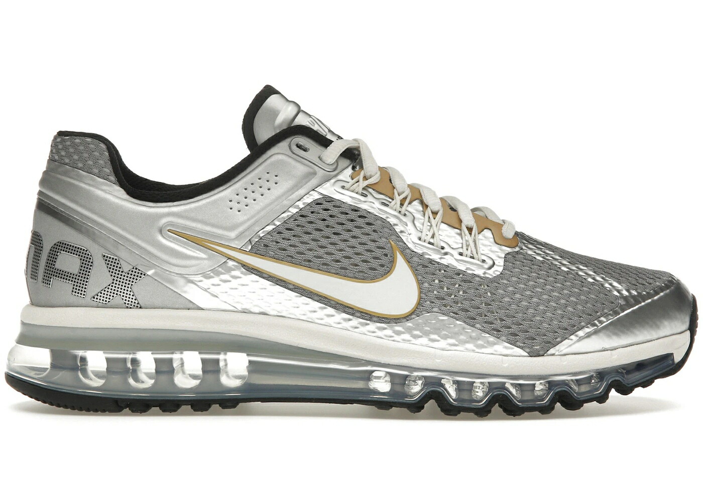 ナイキ マックス 銀色 シルバー ゴールド エアマックス スニーカー メンズ NIKE AIR MAX 2013 METALLIC SILVER GOLD / METALLIC SILVER METALLIC PEWTER
