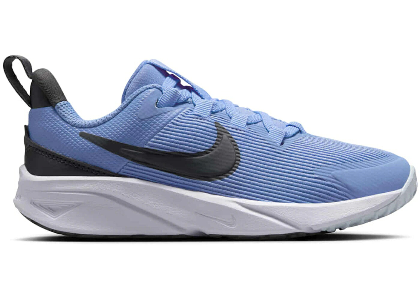ナイキ 青色 ブルー 白色 ホワイト ジュニア キッズ NIKE STAR RUNNER 4 BLUE BEYOND TINT WHITE ANTHRACITE (PS) / BLUE BEYOND BLUE TINT WHITE ベビー マタニティ スニーカー