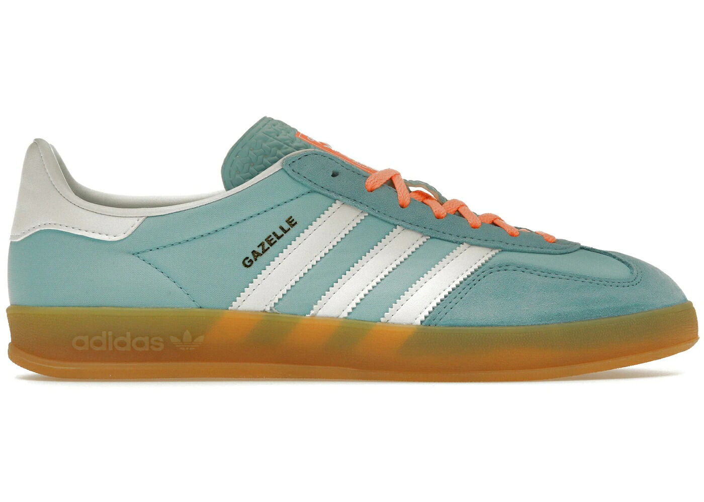 アディダス ガゼル 青色 ブルー 白色 ホワイト スニーカー メンズ ADIDAS GAZELLE INDOOR PRELOVED BLUE WHITE GUM / PRELOVED BLUE FOOTWEAR WHITE GUM｜スニケス