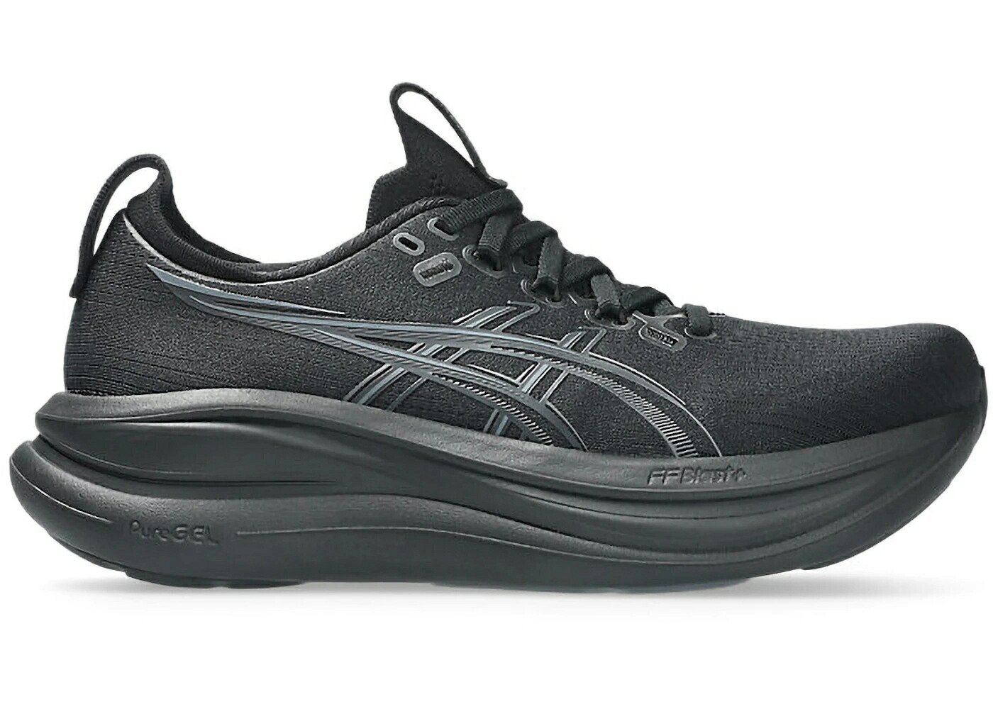 アシックス 黒いこと 黒いこと 薄墨色 薄墨色 WOMEN\u0027S スニーカー レディース ASICS GEL-NIMBUS 28 BLACK GRAPHITE GREY (WOMEN\u0027S) / BLACK GRAPHITE GREY