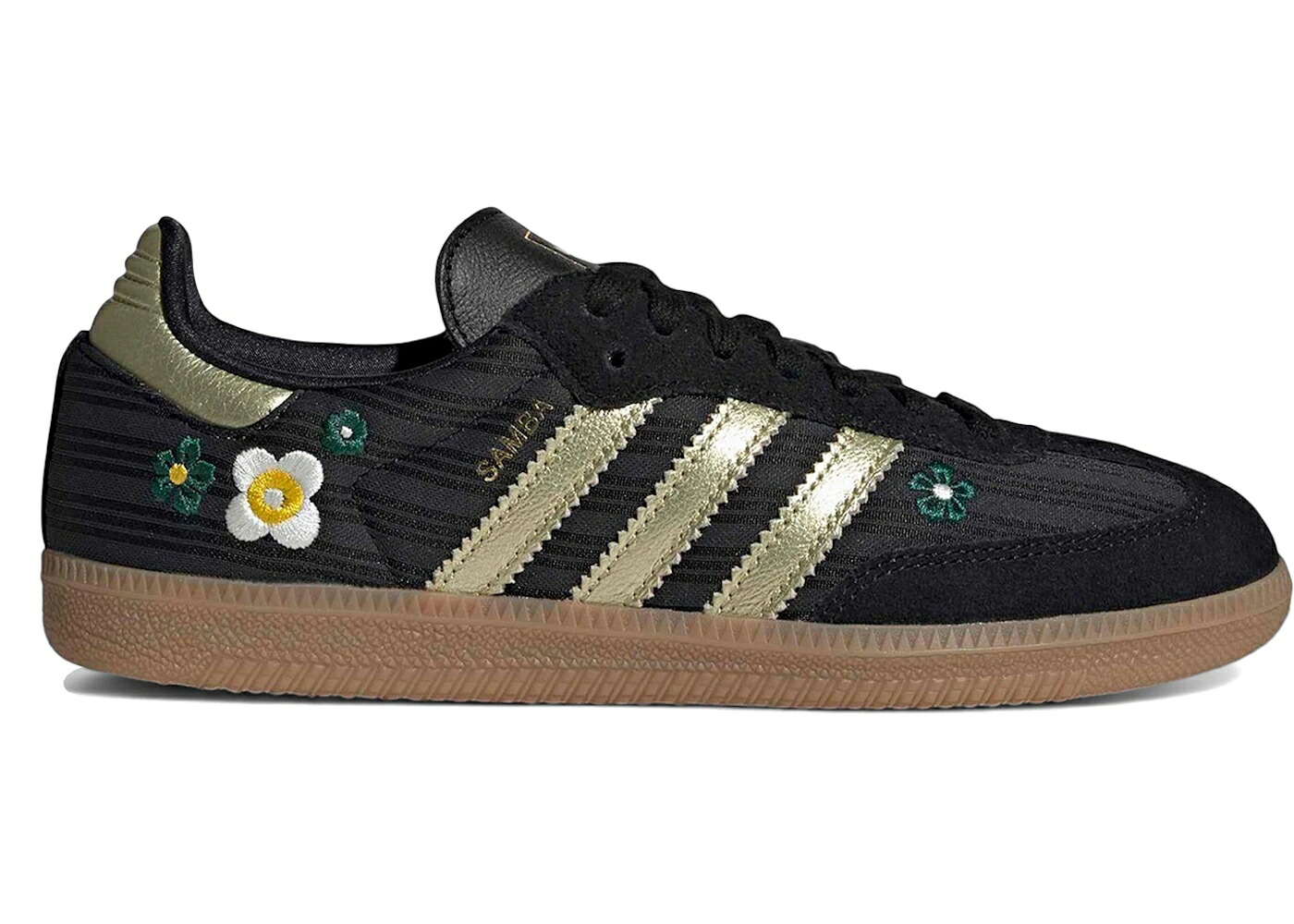 アディダス サンバ 黒いこと 黒いこと 中核グループ ゴールド WOMEN\u0027S スニーカー レディース ADIDAS SAMBA OG LIBERTY LONDON BLACK (WOMEN\u0027S) / CORE BLACK GOLD METALLIC GUM 4