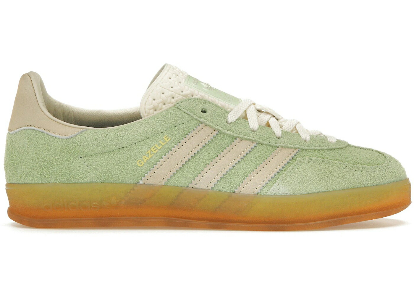 アディダス ガゼル 緑 緑であること 黄味がかった 黄色 WOMEN\u0027S スニーカー レディース ADIDAS GAZELLE INDOOR SEMI GREEN SPARK (WOMEN\u0027S) / SEMI GREEN SPARK ALMOST YELLOW