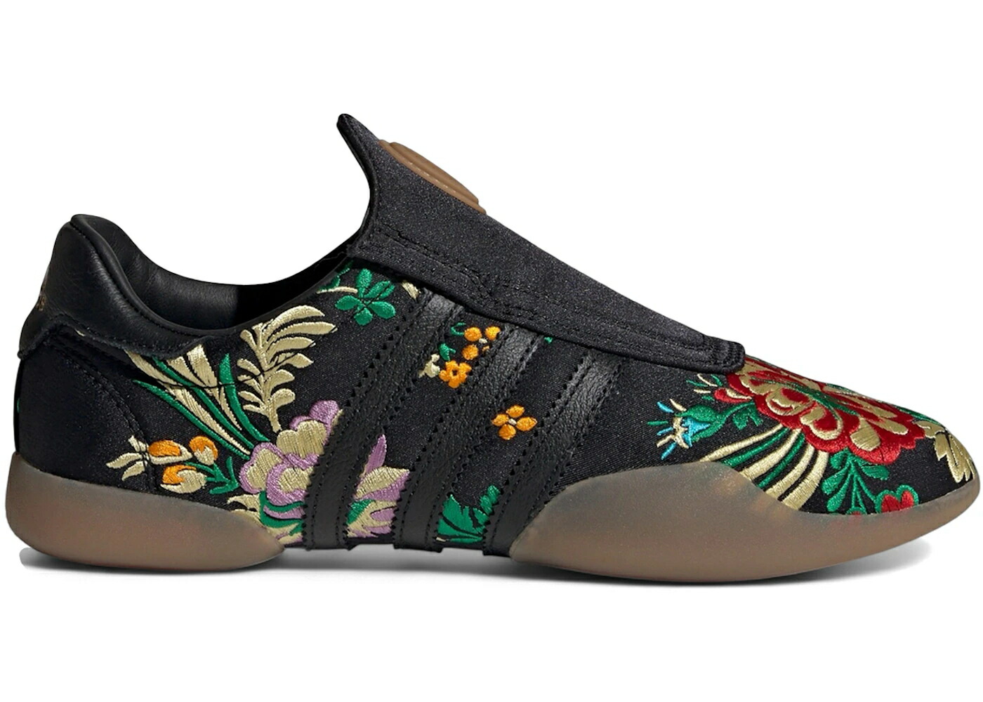 アディダス 黒いこと 黒いこと 中核グループ ゴールド WOMEN\u0027S スニーカー レディース ADIDAS TAEKWONDO MEI BLACK FLORAL EMBROIDERED (WOMEN\u0027S) / CORE BLACK GOLD METALLIC GUM