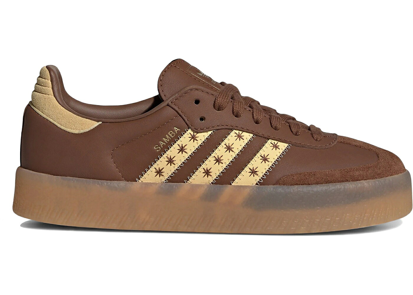 アディダス 茶色 ブラウン 橙 オレンジ WOMEN\'S スニーカー レディース ADIDAS SAMBAE PRELOVED BROWN ORANGE TINT (WOMEN\'S) / PRELOVED BROWN ORANGE TINT CLEAR｜スニケス