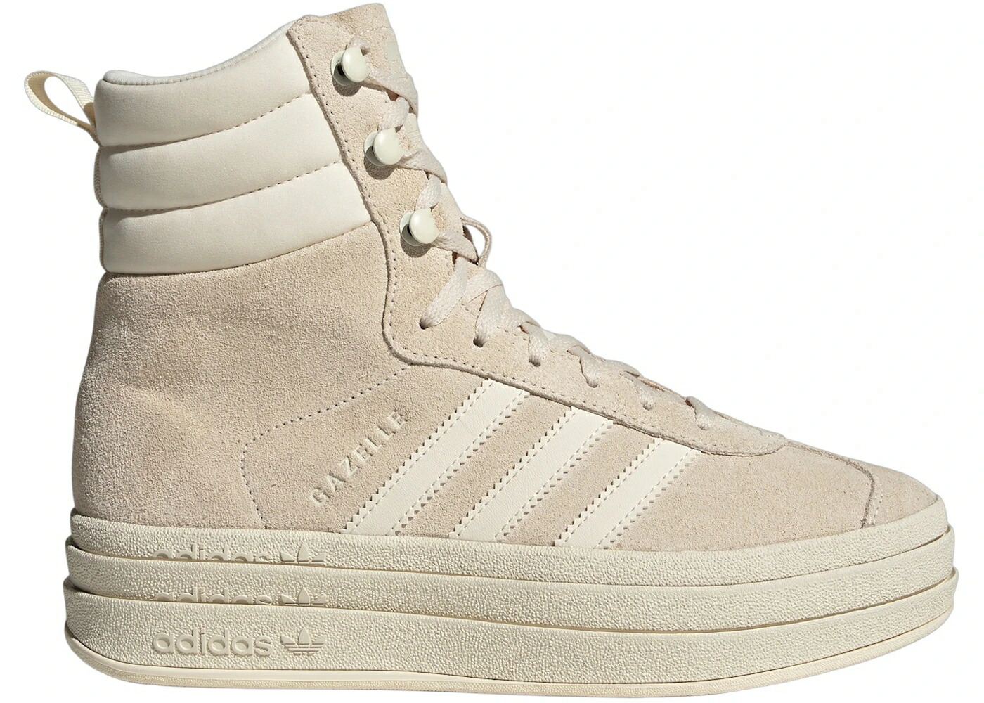 アディダス ガゼル 白色 ホワイト WOMEN'S スニーカー レディース ADIDAS GAZELLE WONDER WHITE (WOMEN'S) / WONDER WHITE WONDER WHITE WONDER