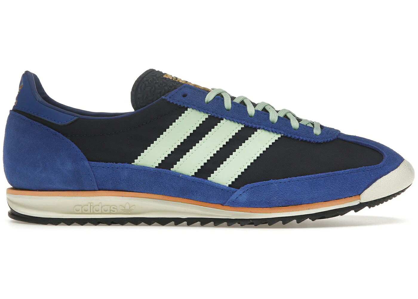 アディダス ナイト爵 藍色 インディゴ 緑 緑であること WOMEN\u0027S スニーカー レディース ADIDAS SL 72 NIGHT INDIGO SEMI GREEN SPARK (WOMEN\u0027S) / NIGHT INDIGO SEMI GREEN SPARK