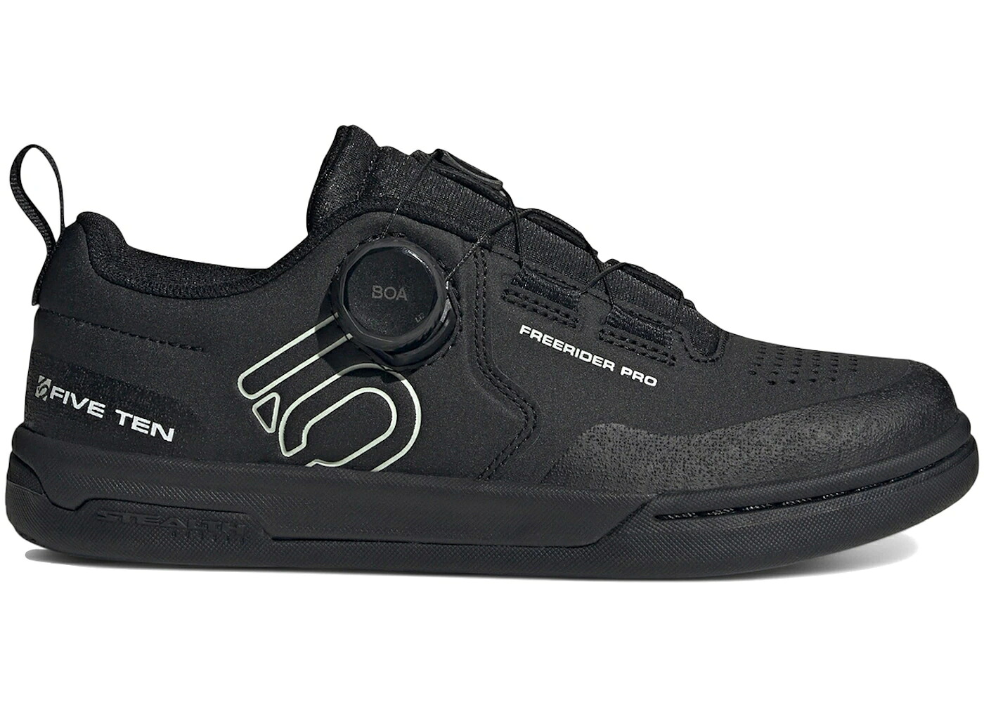 アディダス プロ コア 黒色 ブラック 緑 グリーン 白色 ホワイト WOMEN'S スニーカー レディース ADIDAS FIVE TEN FREERIDER PRO BOA CORE BLACK LINEN GREEN CLOUD WHITE (WOMEN'S) / CORE BLACK LINEN GREEN CLOUD