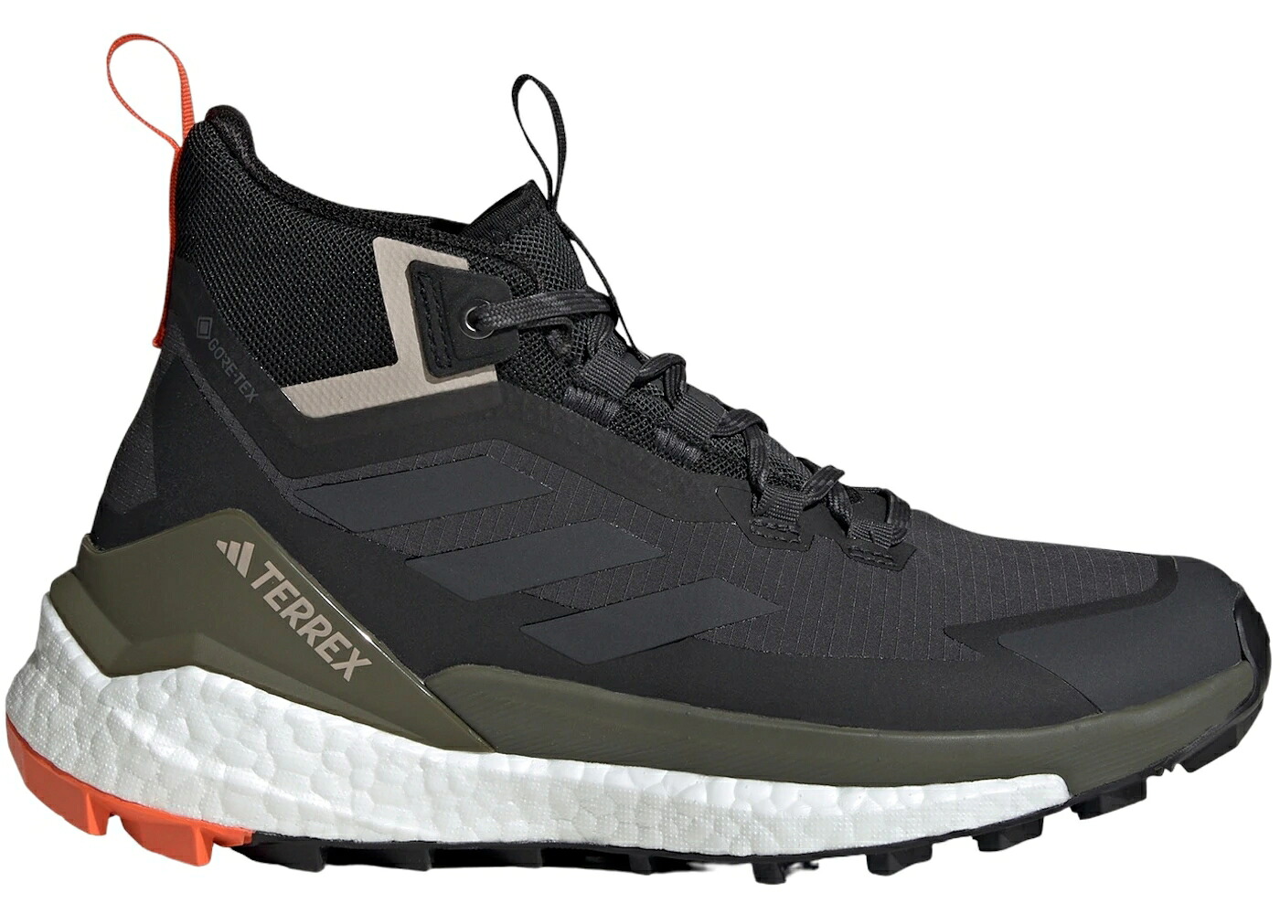 アディダス フリー ゴアテックス カーボン 灰色 グレー コア 黒色 ブラック 2.0 WOMEN'S スニーカー レディース ADIDAS TERREX FREE HIKER GORE-TEX CARBON GREY CORE BLACK (WOMEN'S) / CARBON GREY SIX CORE BLACK｜スニケス 51,240円