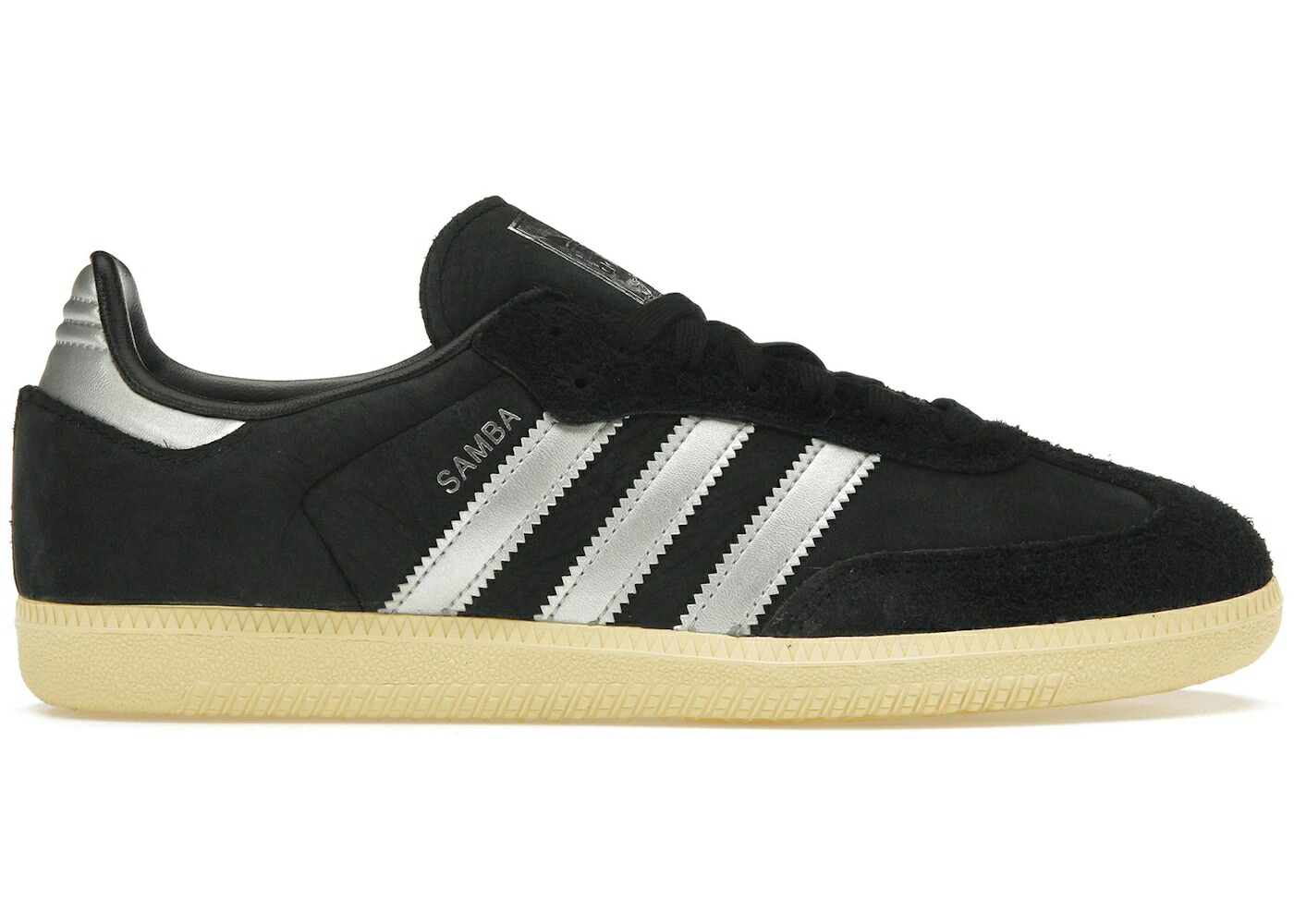 アディダス サンバ 黒色 ブラック 銀色 シルバー コア WOMEN'S スニーカー レディース ADIDAS SAMBA OG BLACK MATTE SILVER (WOMEN'S) / CORE BLACK MATTE SILVER ALMOST