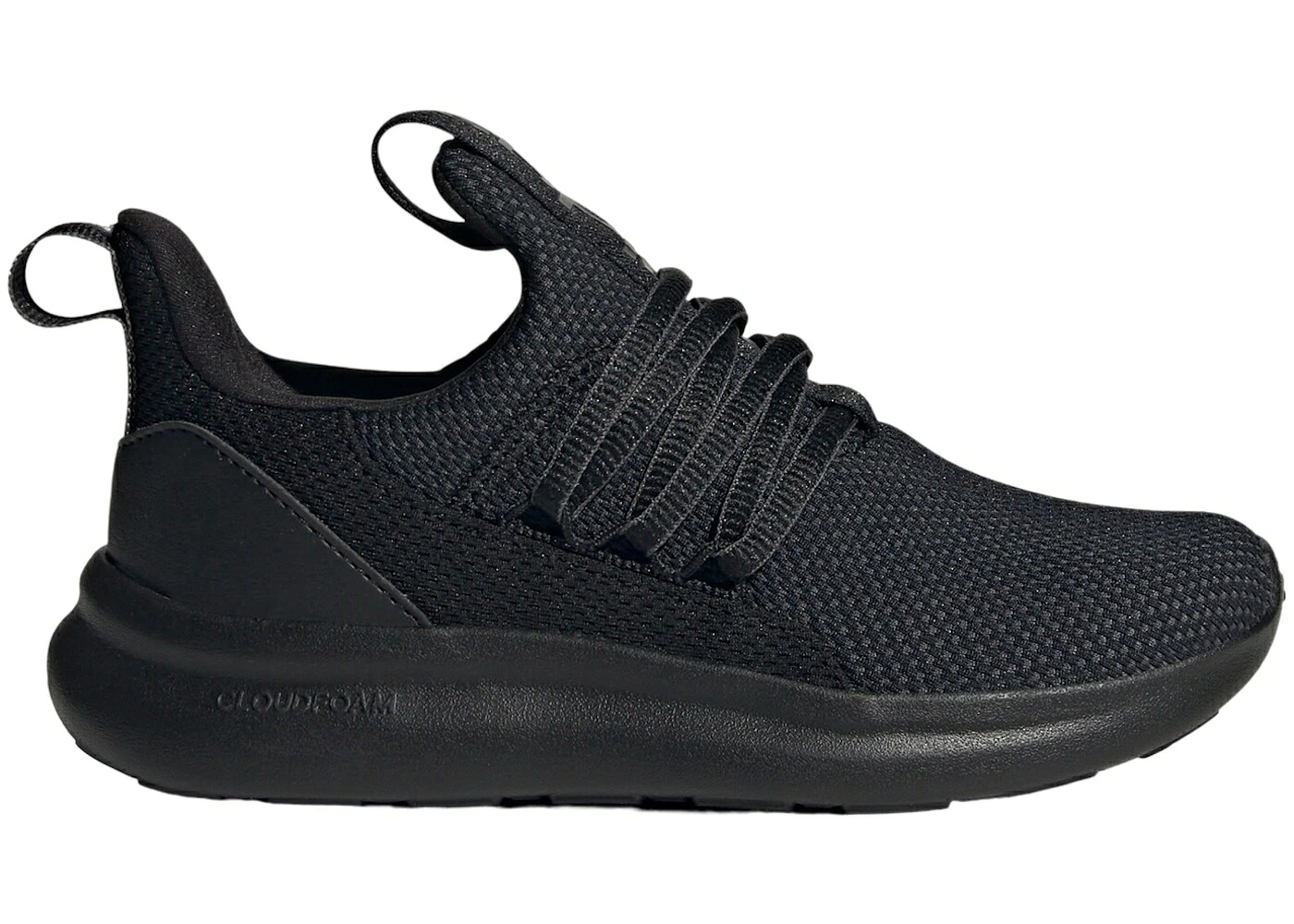 アディダス ライト アダプト コア 黒色 ブラック 灰色 グレー 7.0 ジュニア キッズ ADIDAS LITE RACER ADAPT CORE BLACK GREY (GS) / CORE BLACK CORE BLACK GREY SIX ベビー マタニティ スニーカー