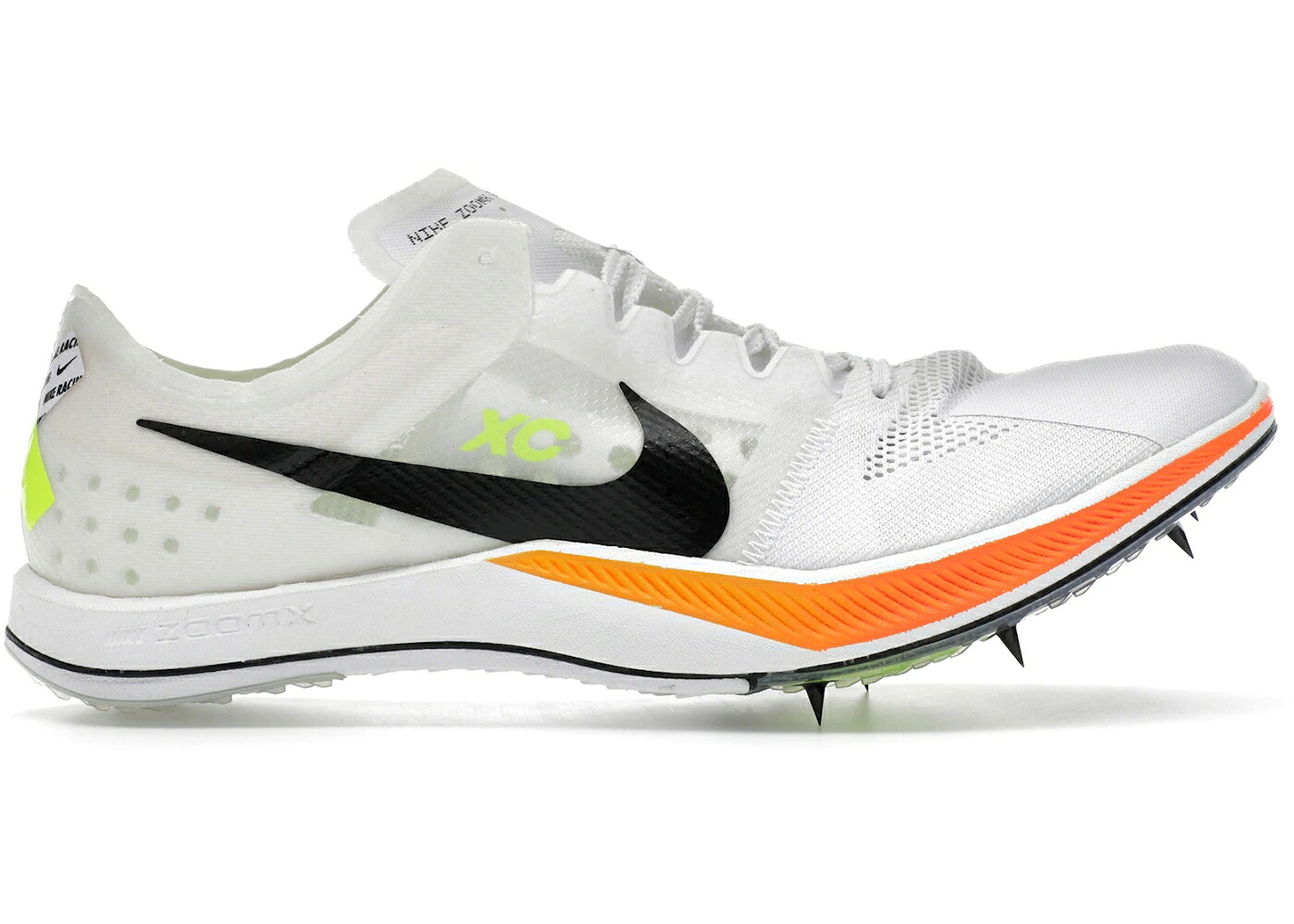 ナイキ 火竜飛球 白いこと 白いこと 橙 オレンジ色 レーザ スニーカー メンズ NIKE ZOOMX DRAGONFLY XC WHITE TOTAL ORANGE / WHITE TOTAL ORANGE LASER ORANGE