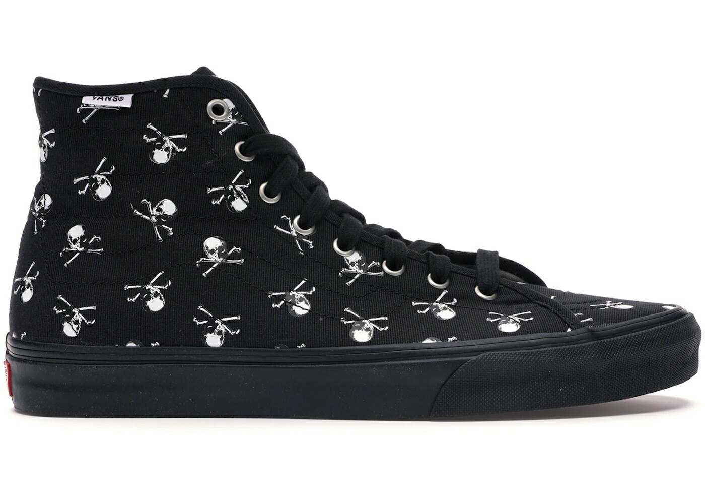 ヴァンズ バンズ 滑るご機嫌 黒いこと 黒いこと スニーカー メンズ VANS SK8-HI DECONSTRUCTED NOAH BLACK / BLACK SKULL AND BONES