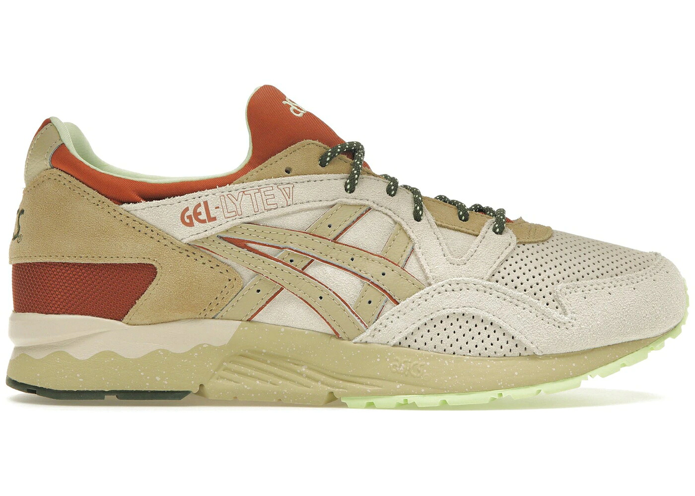 アシックス 先だつものともし火 砂色 真砂 皮膚軟化剤 スニーカー メンズ ASICS GEL-LYTE V SAND RETRO TRAIL / CREAM SAND