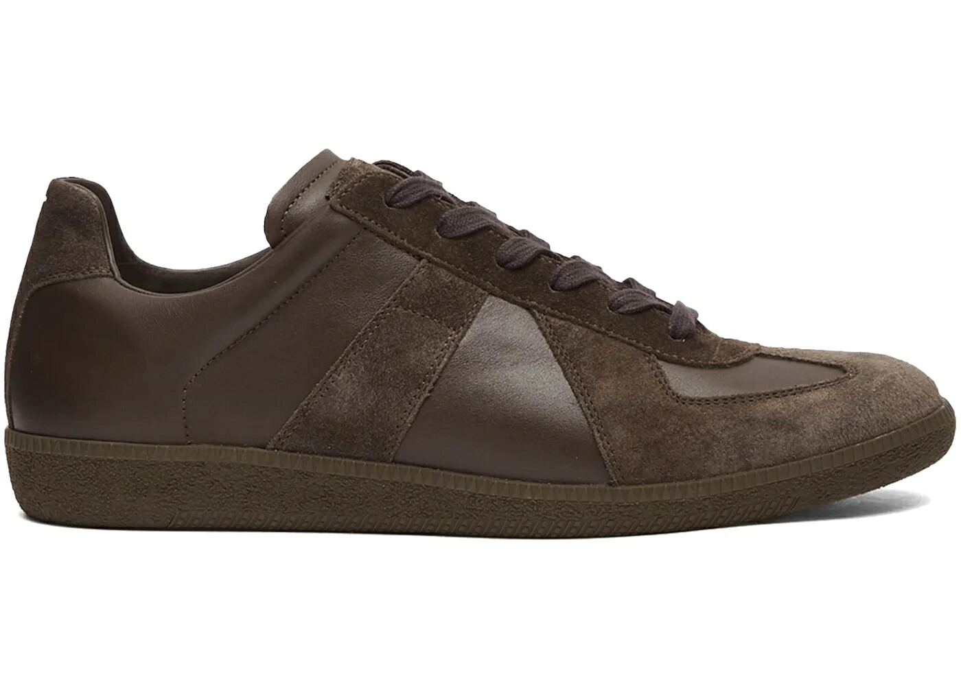 メゾンマルジェラ スニーカー メンズ MAISON MARGIELA MAISON MARGIELA REPLICA COFFEE /