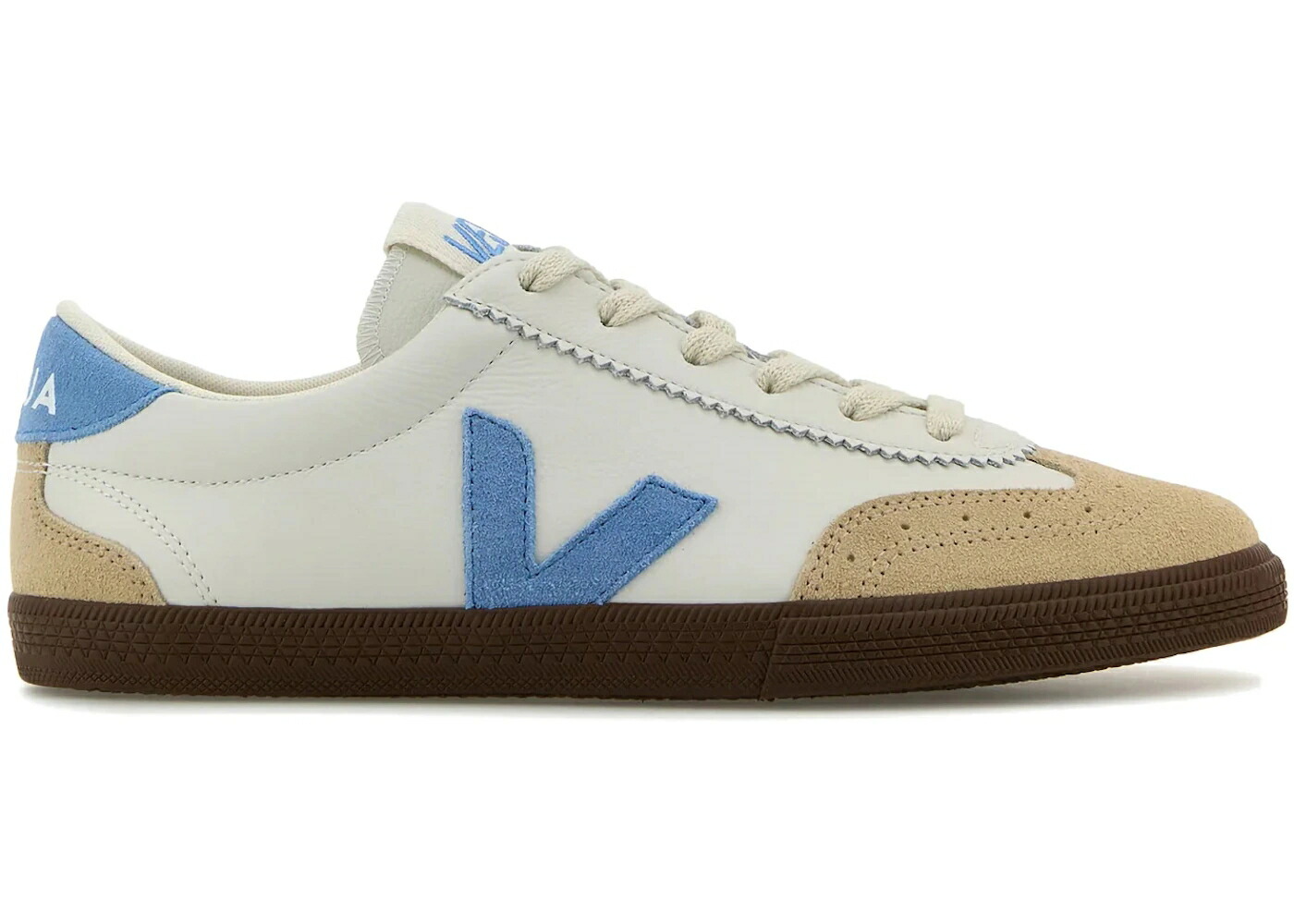 ヴェジャ 白いこと 白いこと アクア スニーカー メンズ VEJA VOLLEY WHITE AQUA BARK / WHITE AQUA BARK