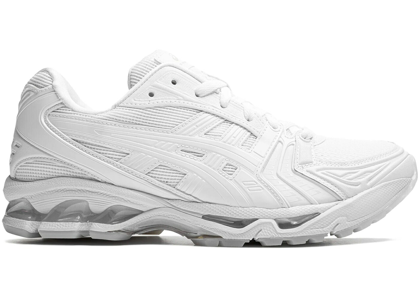 アシックス 白色 ホワイト スニーカー メンズ ASICS GEL-KAYANO 14 COMME DES GAR ONS SHIRT WHITE / WHITE WHITE