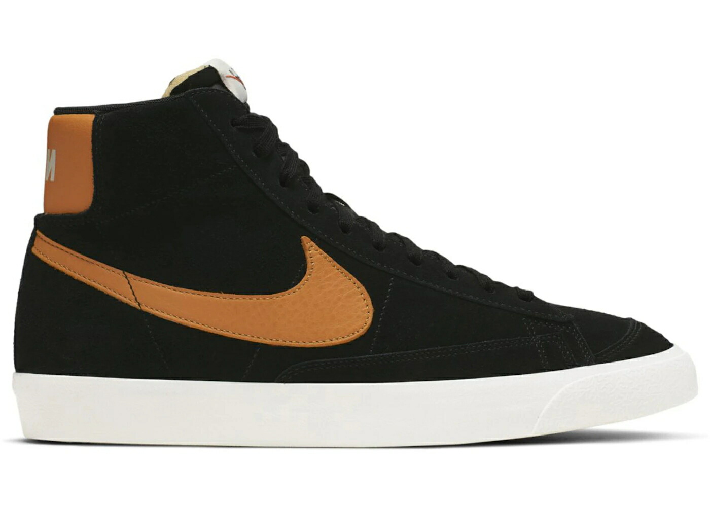 ナイキ ブレイザー ミッド ビンテージ ヴィンテージ 黒いこと 黒いこと ライズ スニーカー メンズ NIKE BLAZER MID VINTAGE BLACK AMBER / BLACK AMBER RISE SAIL