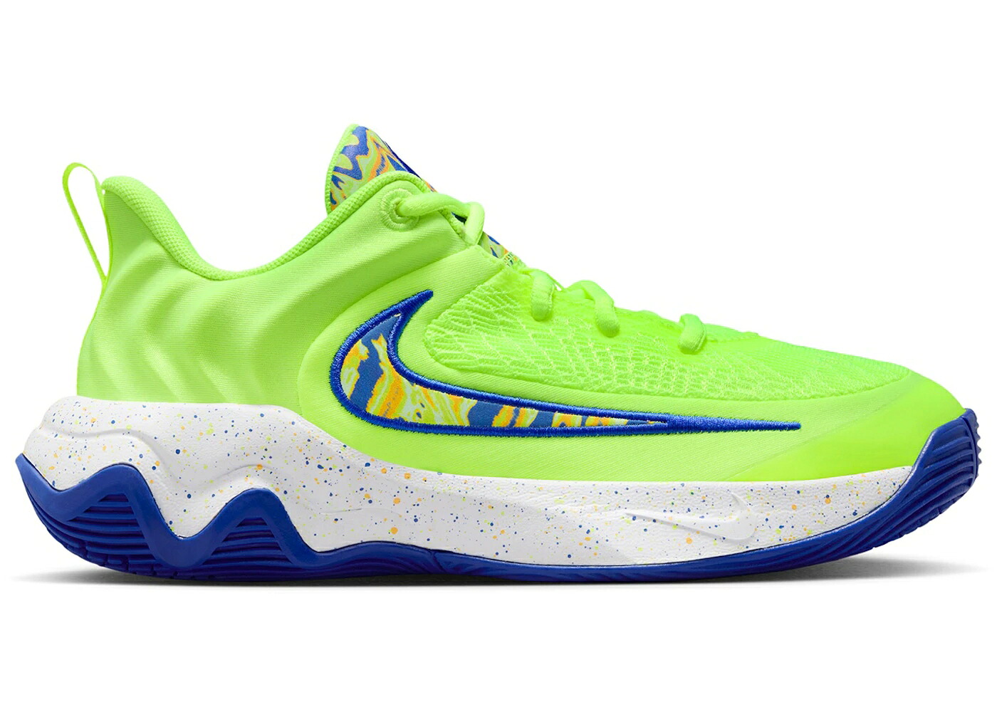 ナイキ 競り合い レーザ 橙 オレンジ色 競り合いロイヤル 青 青み 御坊っちゃん キッズ NIKE GIANNIS IMMORTALITY 4 SE VOLT ICE GAME ROYAL MULTI-COLOR (GS) / VOLT ICE GAME ROYAL LASER ORANGE もの言う花 マタニティ スニー