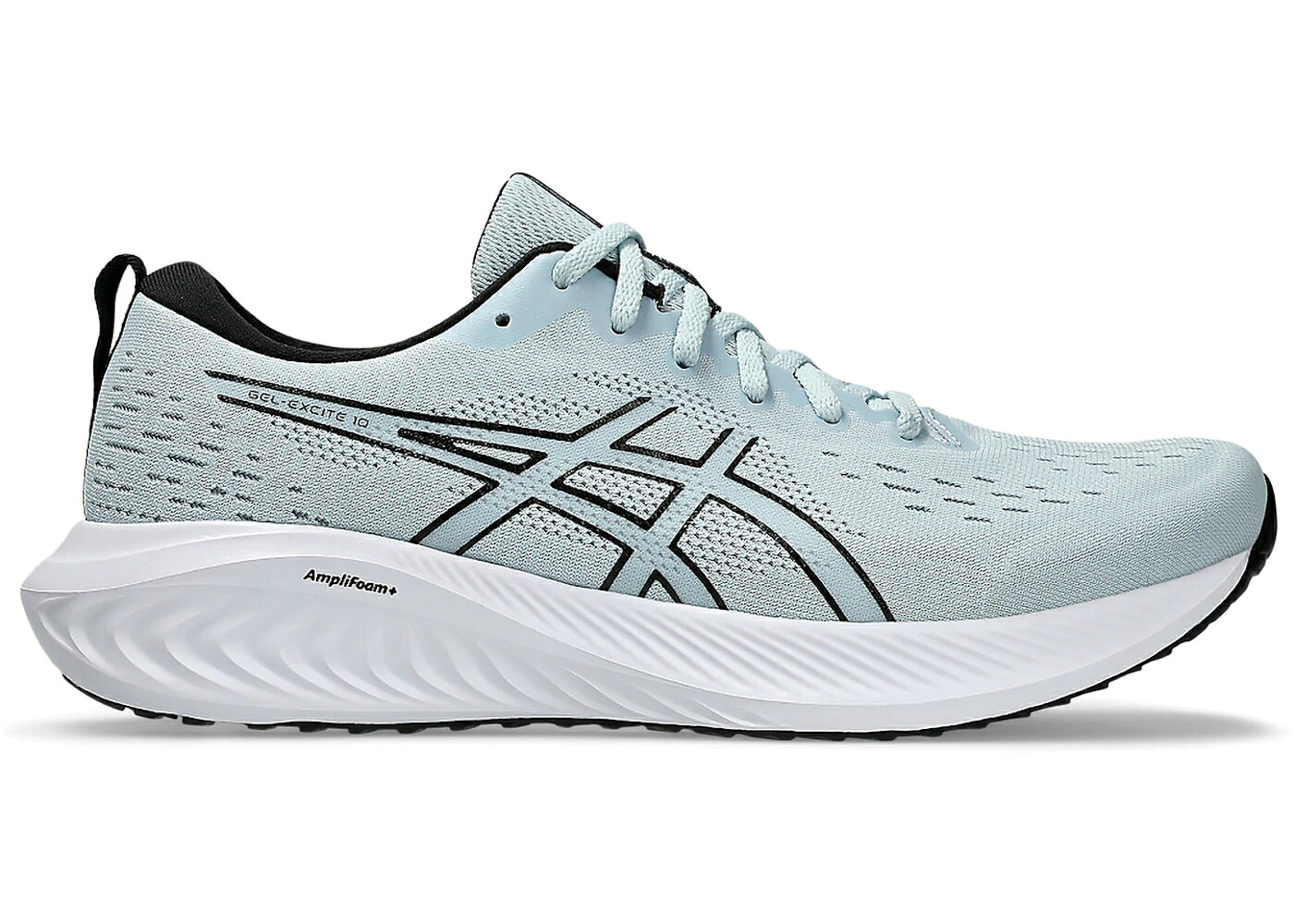 アシックス 冷やりとした 薄墨色 薄墨色 黒いこと 黒いこと スニーカー メンズ ASICS GEL-EXCITE 10 COOL GREY BLACK / COOL GREY BLACK