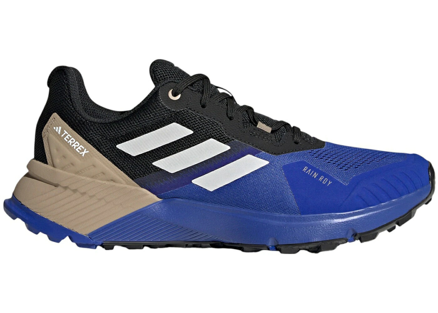 アディダス 青色 ブルー 灰色 グレー カーゴ RAIN.RDY スニーカー メンズ ADIDAS TERREX SOULSTRIDE TRAIL SEMI LUCID BLUE GREY ONE BLANCH CARGO / SEMI LUCID BLUE GREY ONE BLANCH