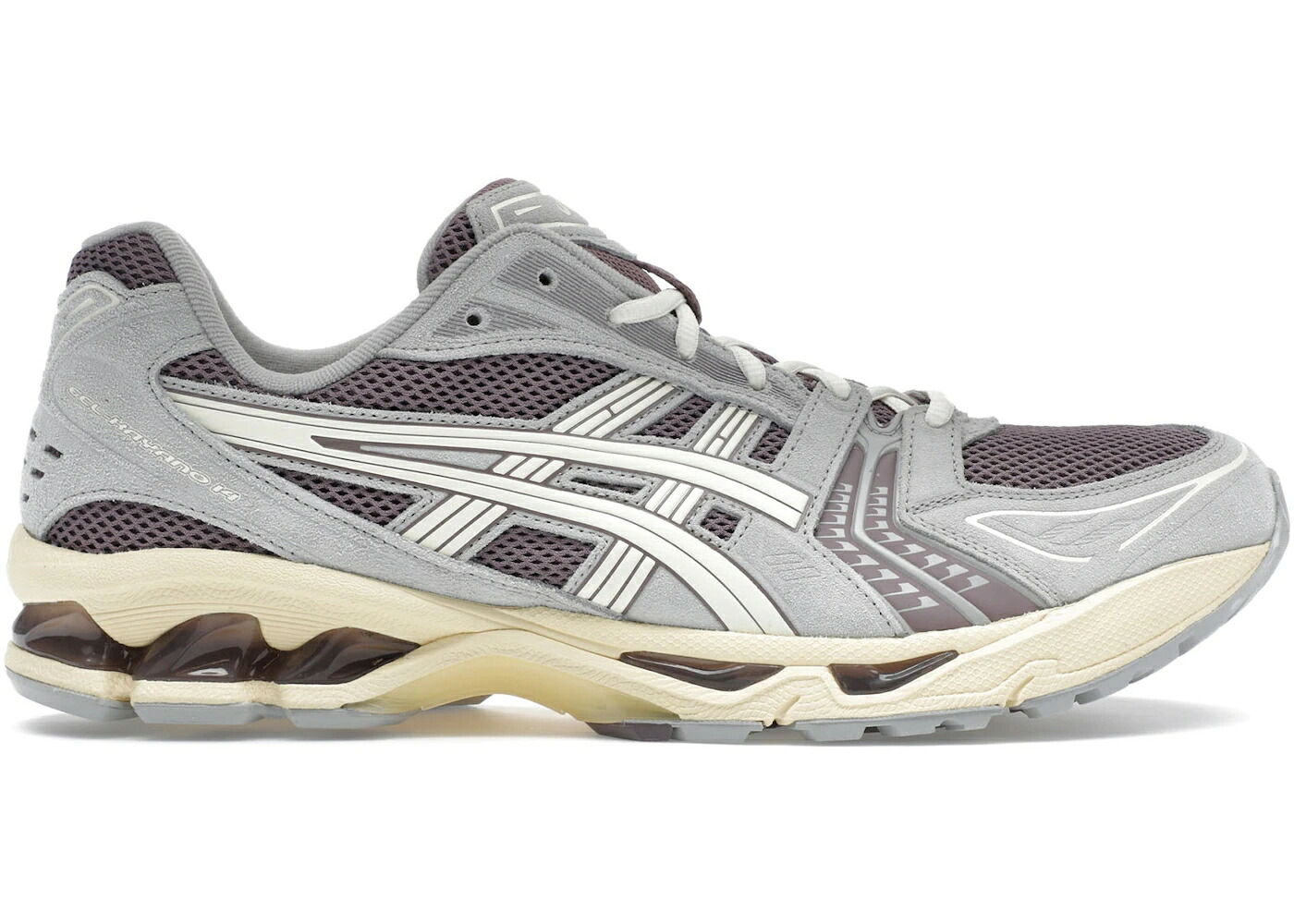 アシックス 薄墨色 薄墨色 皮膚軟化剤 スニーカー メンズ ASICS GEL-KAYANO 14 MAUVE GREY CREAM / MAUVE GREY CREAM 靴-メンズ靴-スニーカー