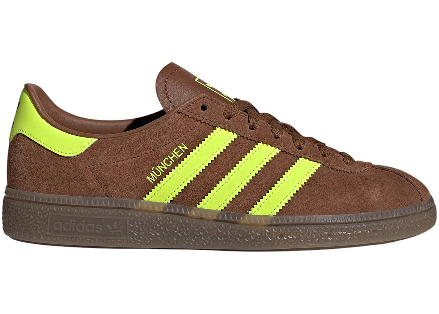 アディダス 赤銅色 赤銅色 黄味がかった 黄色 WOMEN\u0027S スニーカー レディース ADIDAS MUENCHEN PRELOVED BROWN SOLAR YELLOW (WOMEN\u0027S) / PRELOVED BROWN SOLAR YELLOW GUM