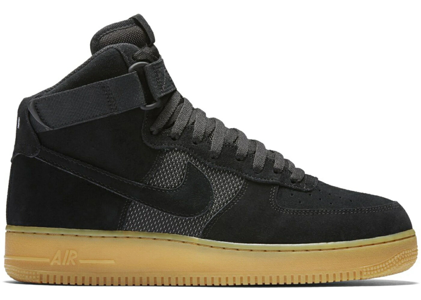 ナイキ ご機嫌 黒いこと 黒いこと 赤銅色 赤銅色 空軍 スニーカー メンズ NIKE AIR FORCE 1 HIGH 07 LV8 BLACK GUM / BLACK BLACK GUM LIGHT BROWN メンズ靴-靴-スニーカー