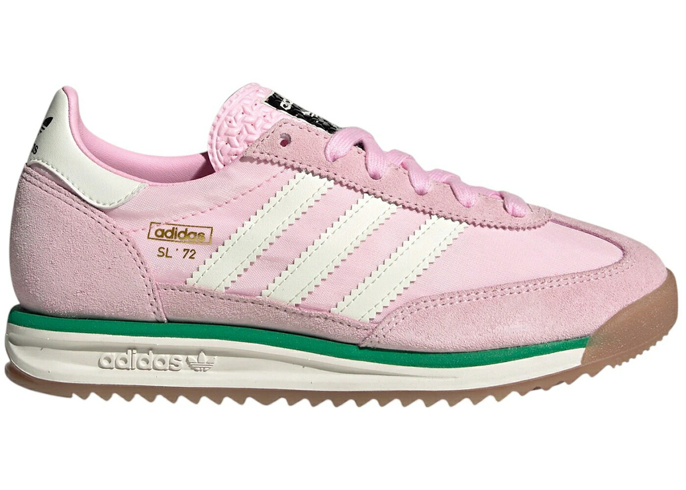 アディダス サクラ色 白いこと 白いこと 厚地の外套 緑 緑であること 御坊っちゃん キッズ ADIDAS SL 72 RS CLEAR PINK OFF WHITE COURT GREEN (GS) / CLEAR PINK OFF WHITE COURT GREEN もの言う花 マタニティ スニーカー
