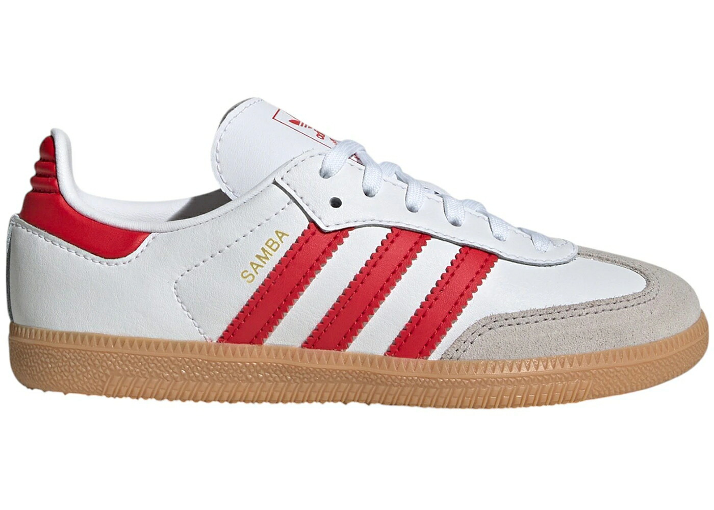 アディダス サンバ 白いこと 白いこと 御坊っちゃん キッズ ADIDAS SAMBA OG CLOUD WHITE BETTER SCARLET GUM (なおなお書き) / CLOUD WHITE BETTER SCARLET GUM もの言う花 マタニティ スニーカー