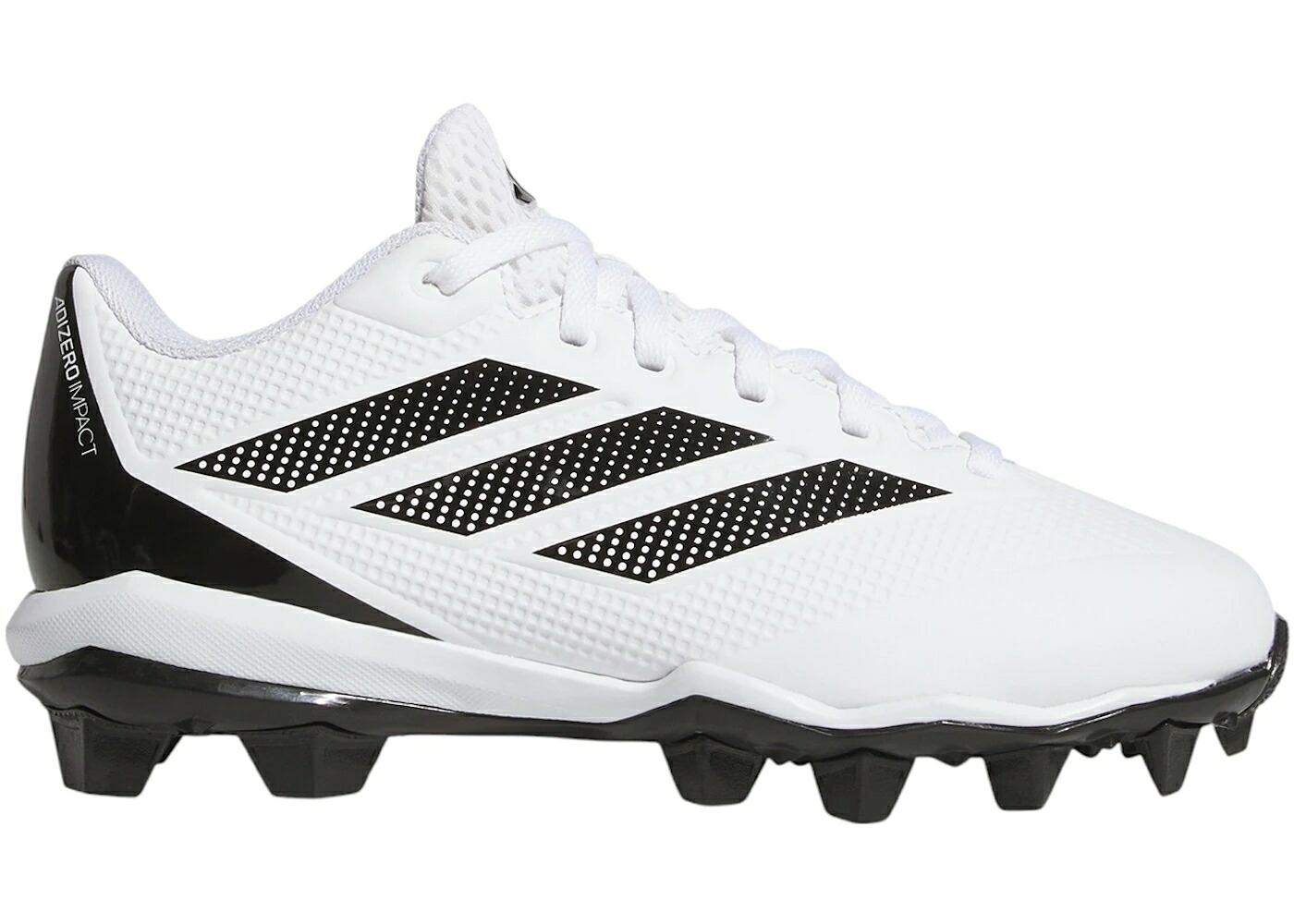アディダス アディゼロ インパクト 白色 ホワイト コア 黒色 ブラック 2.0 ジュニア キッズ ADIDAS ADIZERO IMPACT MOLDED CLOUD WHITE CORE BLACK (GS) / CLOUD WHITE CORE BLACK CORE ベビー マタニティ スニーカ｜スニケス