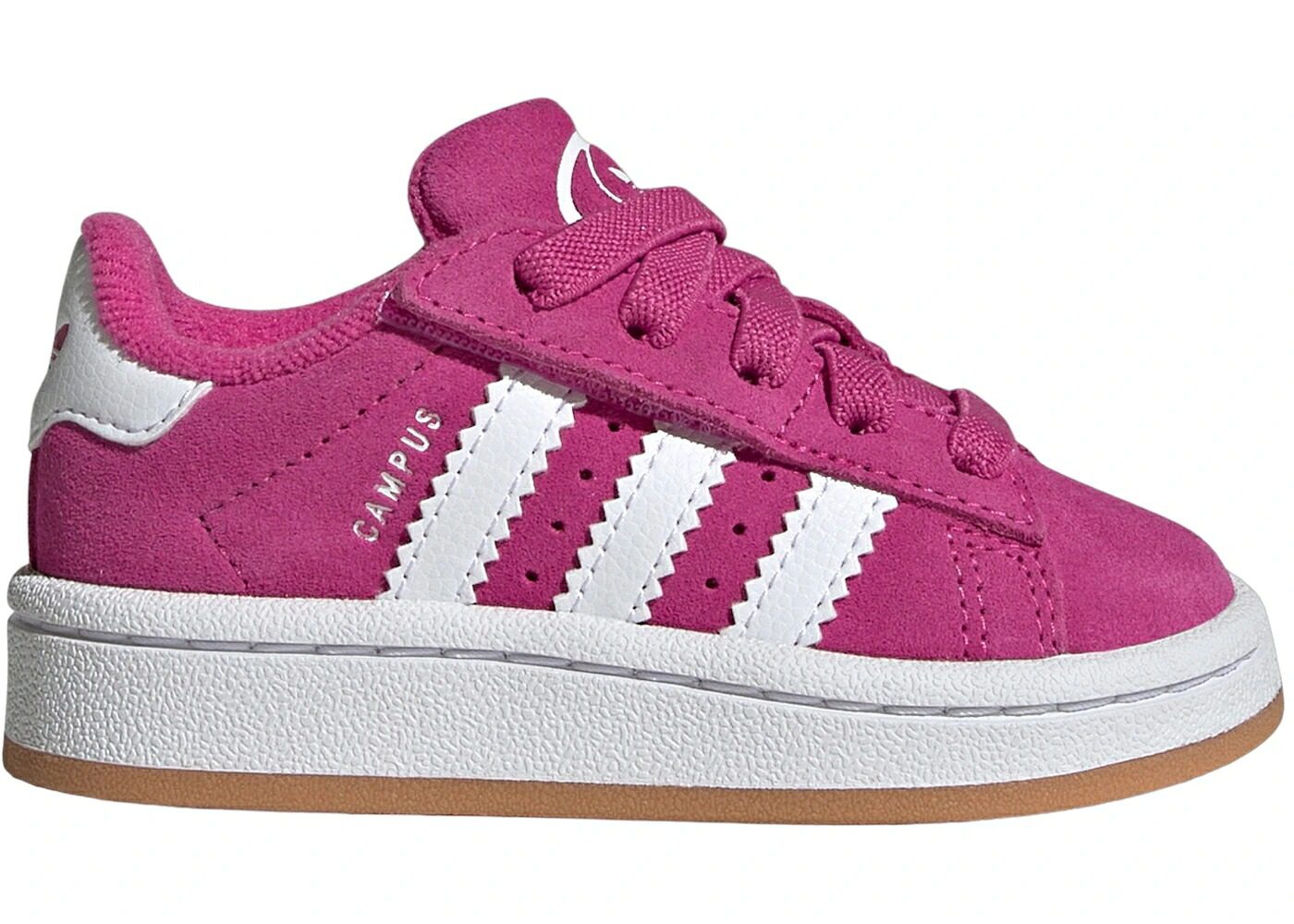 アディダス キャンパス 白色 ホワイト ジュニア キッズ ADIDAS CAMPUS 00S COMFORT CLOSURE LACES SEMI LUCID FUCHSIA CLOUD WHITE (TD) / SEMI LUCID FUCHSIA CLOUD WHITE｜スニケス