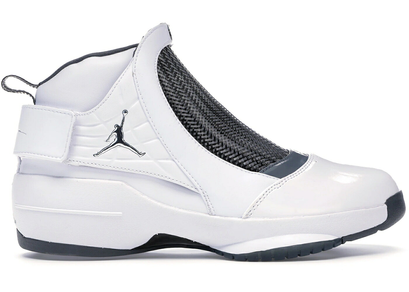 ナイキ ジョーダン 白いこと 白いこと 薄墨色 薄墨色 スニーカー メンズ JORDAN 19 RETRO WHITE FLINT GREY / WHITE CHROME FLINT GREY