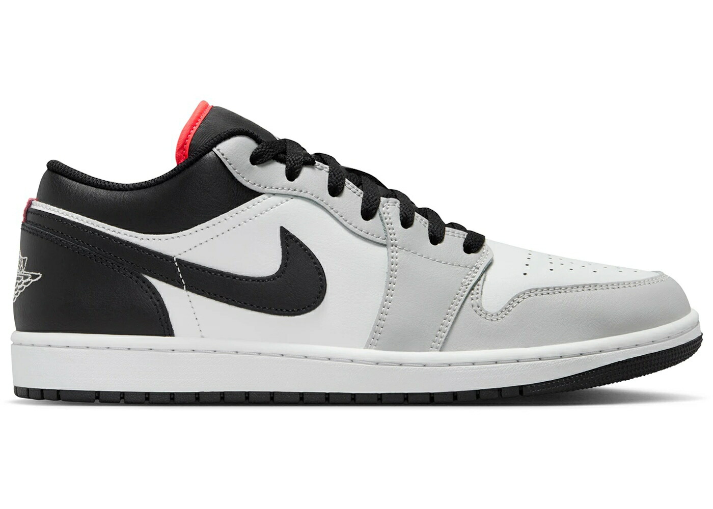 ナイキ ジョーダン 灰色 グレー 白色 ホワイト スニーカー メンズ JORDAN 1 LOW NEUTRAL GREY INFRARED / NEUTRAL GREY SUMMIT WHITE