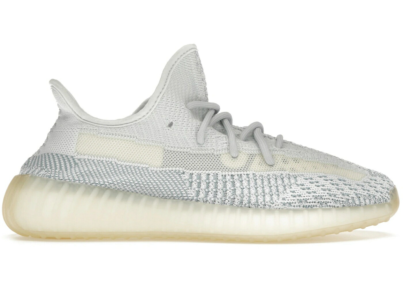 アディダス ブースト 白いこと 白いこと スニーカー メンズ ADIDAS YEEZY BOOST 350 V2 CLOUD WHITE (NON-REFLECTIVE) / CLOUD WHITE CLOUD WHITE CLOUD