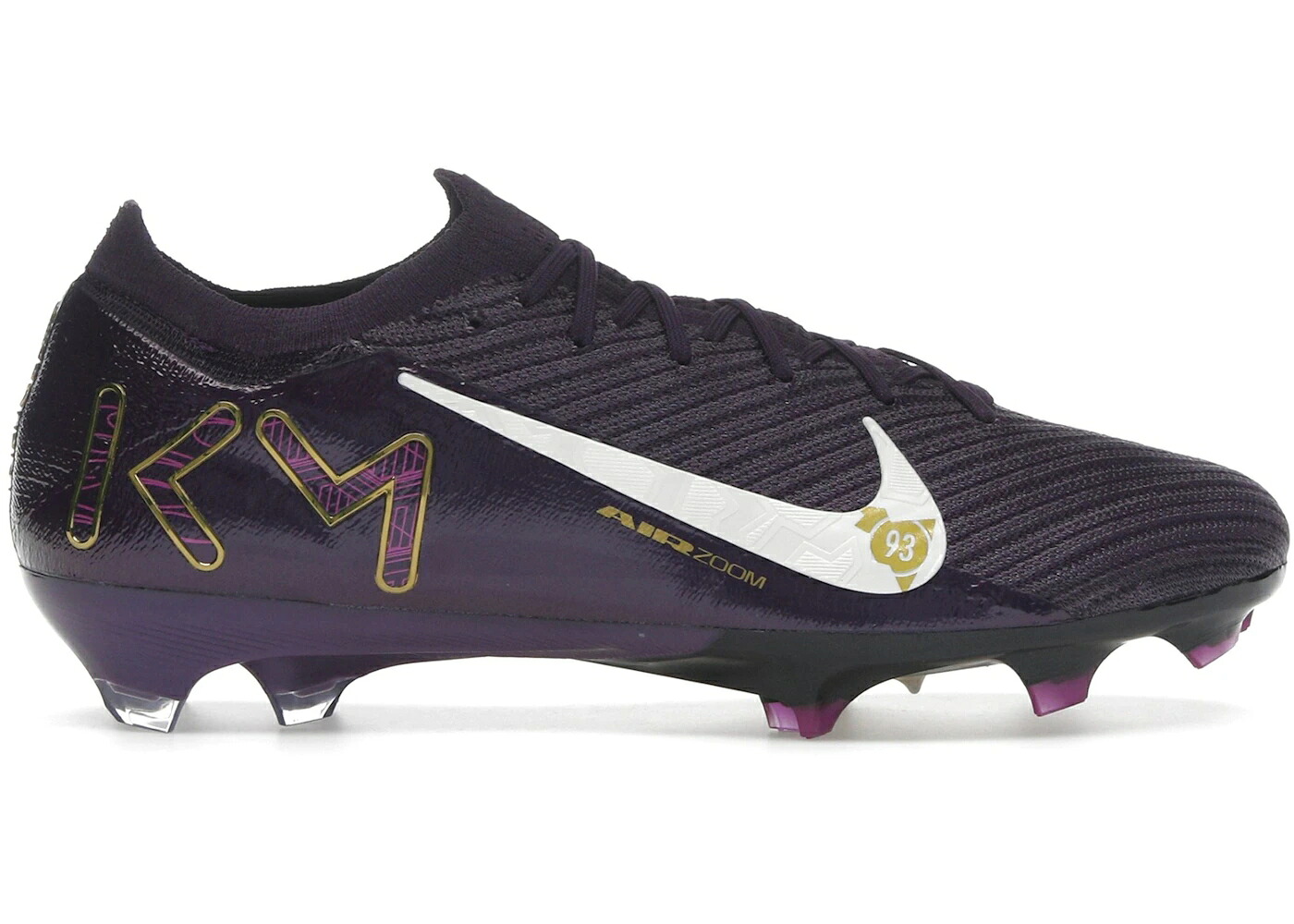 ナイキ 望遠レンズ エリート 地べた 紫 パープル 象牙色 スニーカー メンズ NIKE ZOOM MERCURIAL VAPOR 16 ELITE FG KYLIAN MBAPP GRAND PURPLE / GRAND PURPLE PALE IVORY