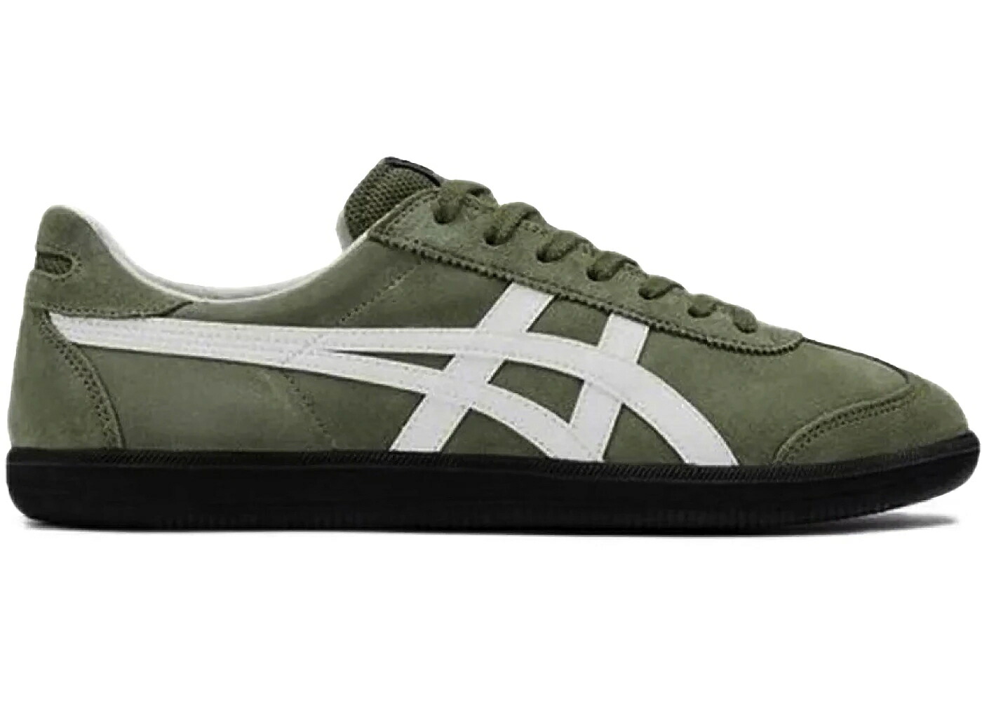 アシックス 緑 緑であること 白いこと 白いこと 黒いこと 黒いこと オニツカタイガー スニーカー メンズ ASICS ONITSUKA TIGER TOKUTEN BURNT GREEN WHITE BLACK / BURNT GREEN WHITE BLACK