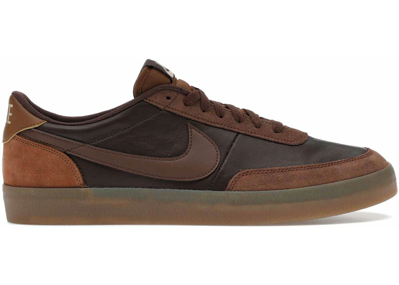 ナイキ レザー 茶色 ブラウン スニーカー メンズ NIKE KILLSHOT 2 LEATHER BAROQUE BROWN LIGHT BRITISH TAN SESAME CACAO WOW / BAROQUE BROWN LIGHT BRITISH TAN