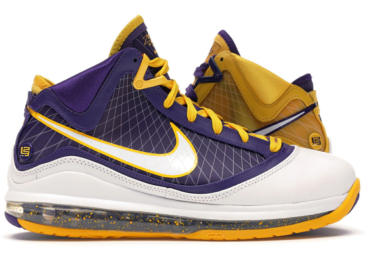 ナイキ レブロン コート 紫 パープル 白色 ホワイト スニーカー メンズ NIKE LEBRON 7 MEDIA DAY / COURT PURPLE WHITE AMARILLO