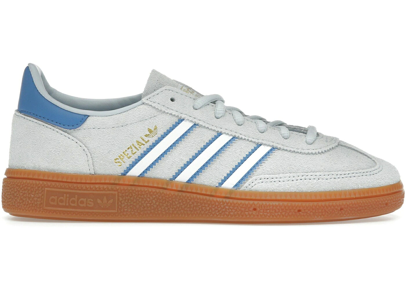 アディダス ハンドボール スペシアル 青色 ブルー 白色 ホワイト スニーカー メンズ ADIDAS HANDBALL SPEZIAL HALO BLUE CLOUD WHITE FOCUS / HALO BLUE CLOUD WHITE FOCUS BLUE|スニケス