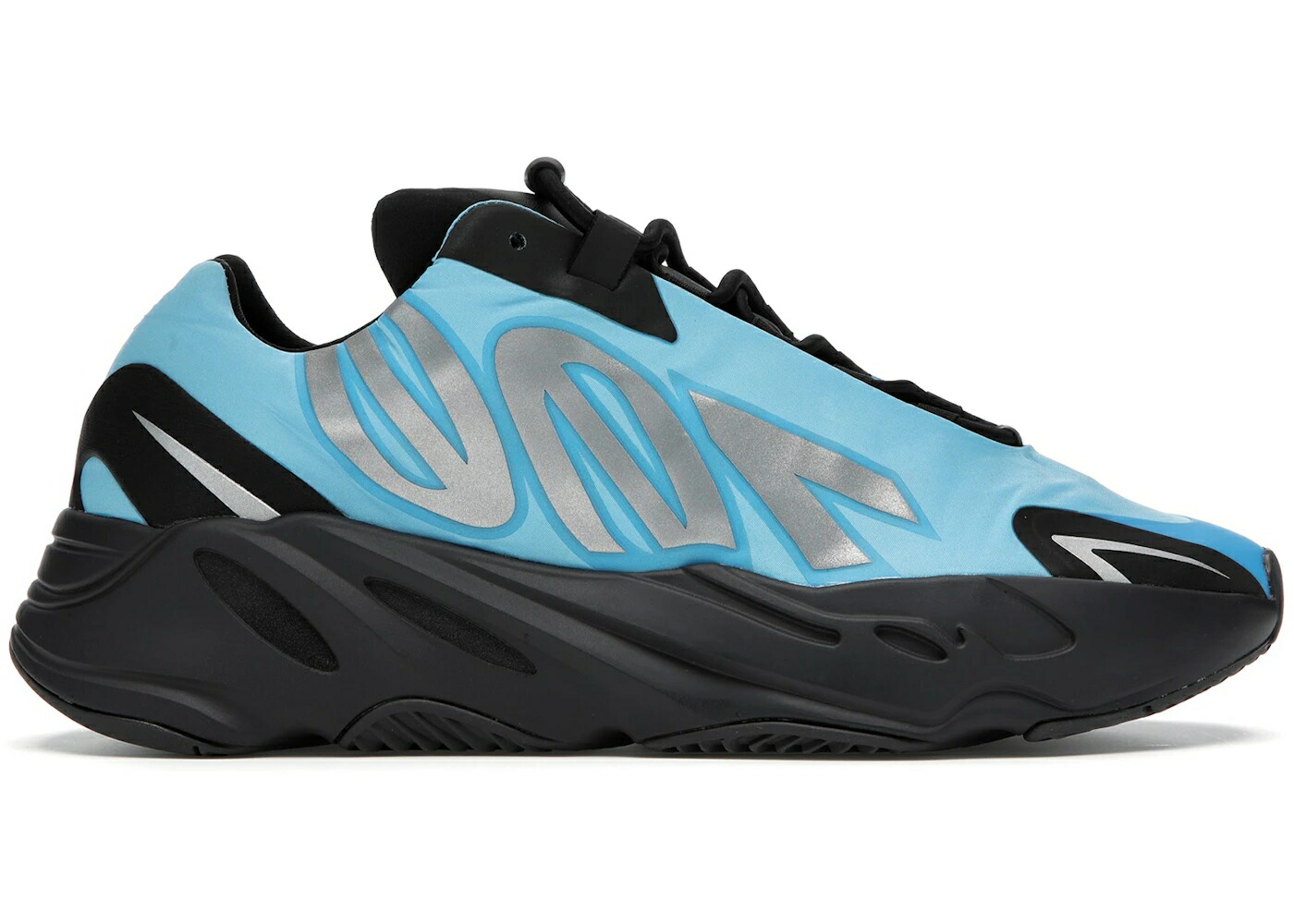アディダス ブースト シアン 黒いこと 黒いこと スニーカー メンズ ADIDAS YEEZY BOOST 700 MNVN BRIGHT CYAN / BRIGHT CYAN BLACK