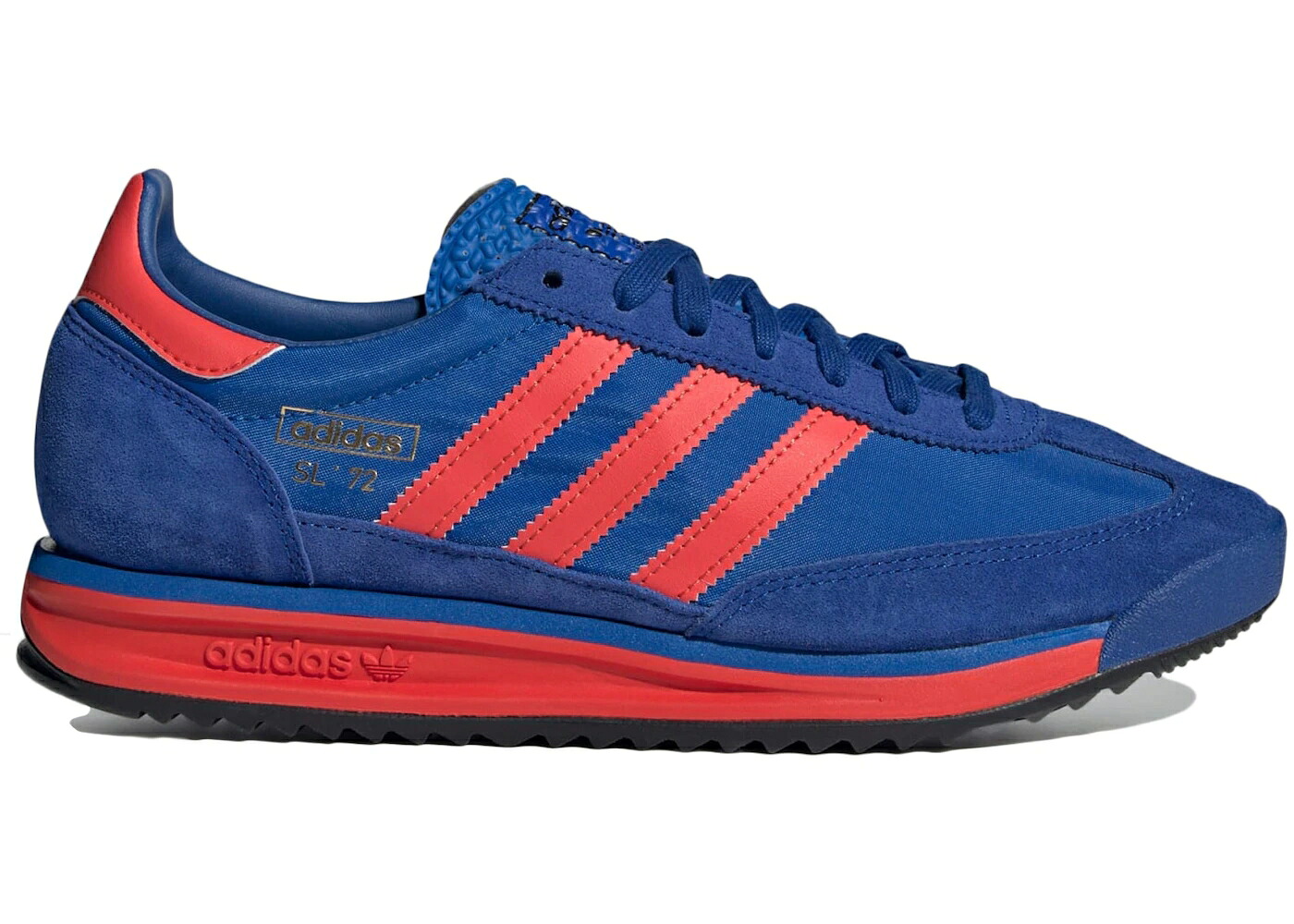 アディダス 青色 ブルー 赤 レッド スニーカー メンズ ADIDAS SL72 BLUE BRIGHT RED / BLUE BRIGHT RED ROYAL BLUE|スニケス