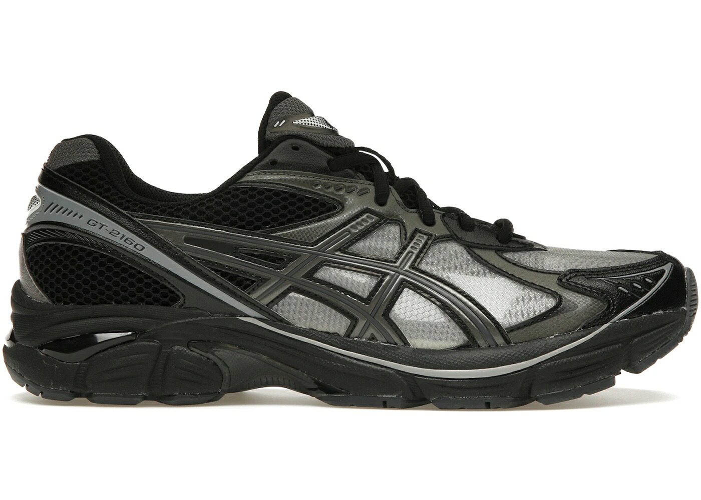 アシックス 黒色 ブラック スニーカー メンズ ASICS GT-2160 ABOVE THE CLOUDS BLACK GUNMETAL / BLACK GUNMETAL