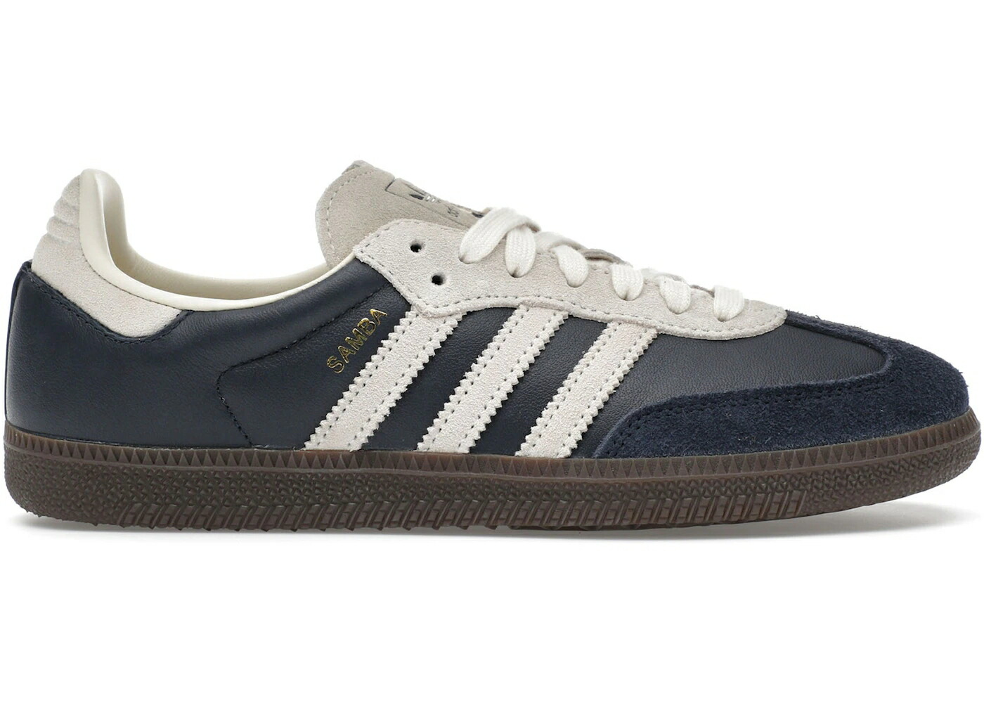 アディダス サンバ クリーム 白色 ホワイト スニーカー メンズ ADIDAS SAMBA OG AURORA INK CREAM WHITE / AURORA INK CREAM WHITE GUM