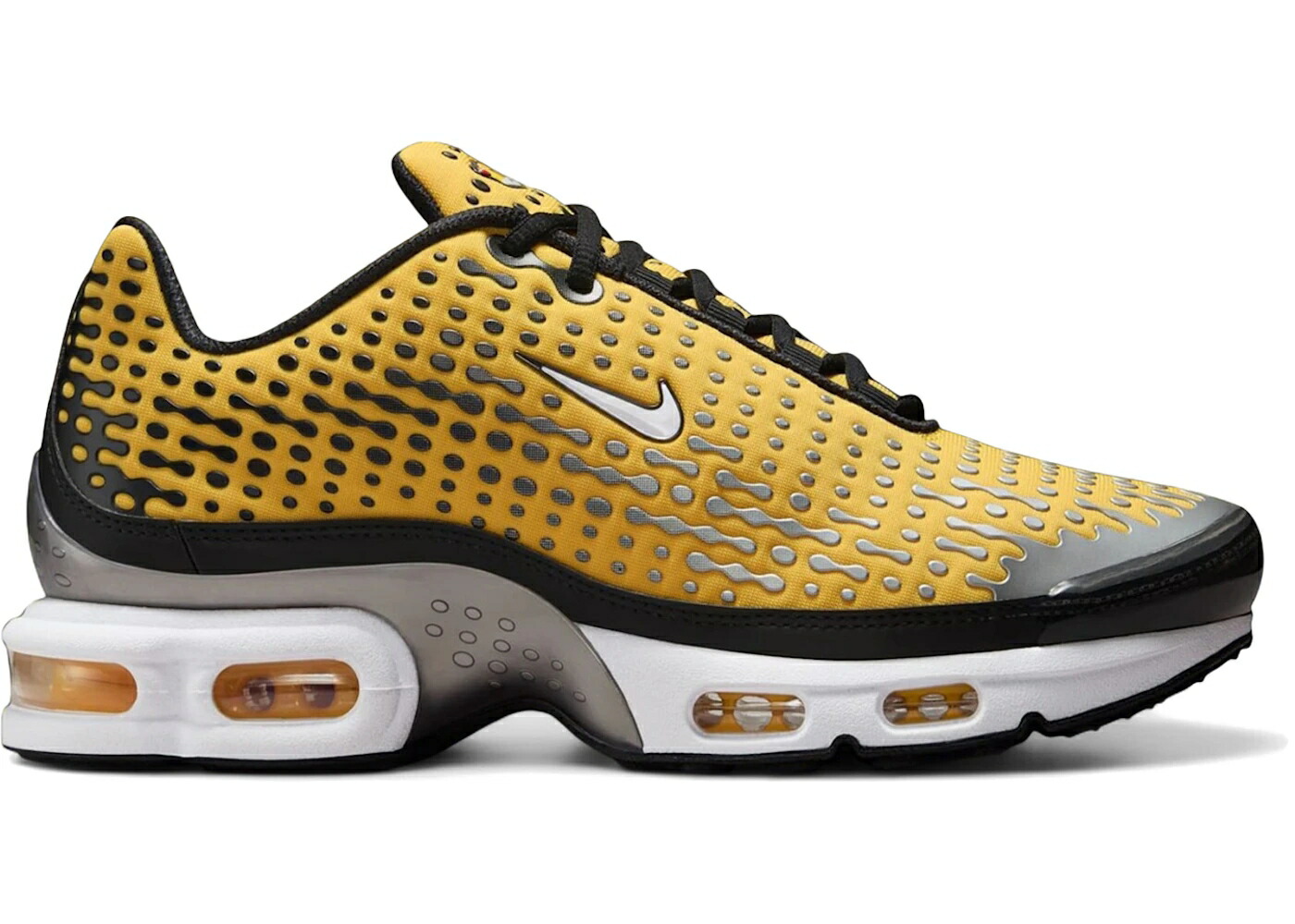 ナイキ マックス 白いこと 白いこと 黒いこと 黒いこと エアマックスプラス スニーカー メンズ NIKE AIR MAX PLUS 7 VARSITY MAIZE / VARSITY MAIZE WHITE BLACK メンズ靴-靴-スニーカー