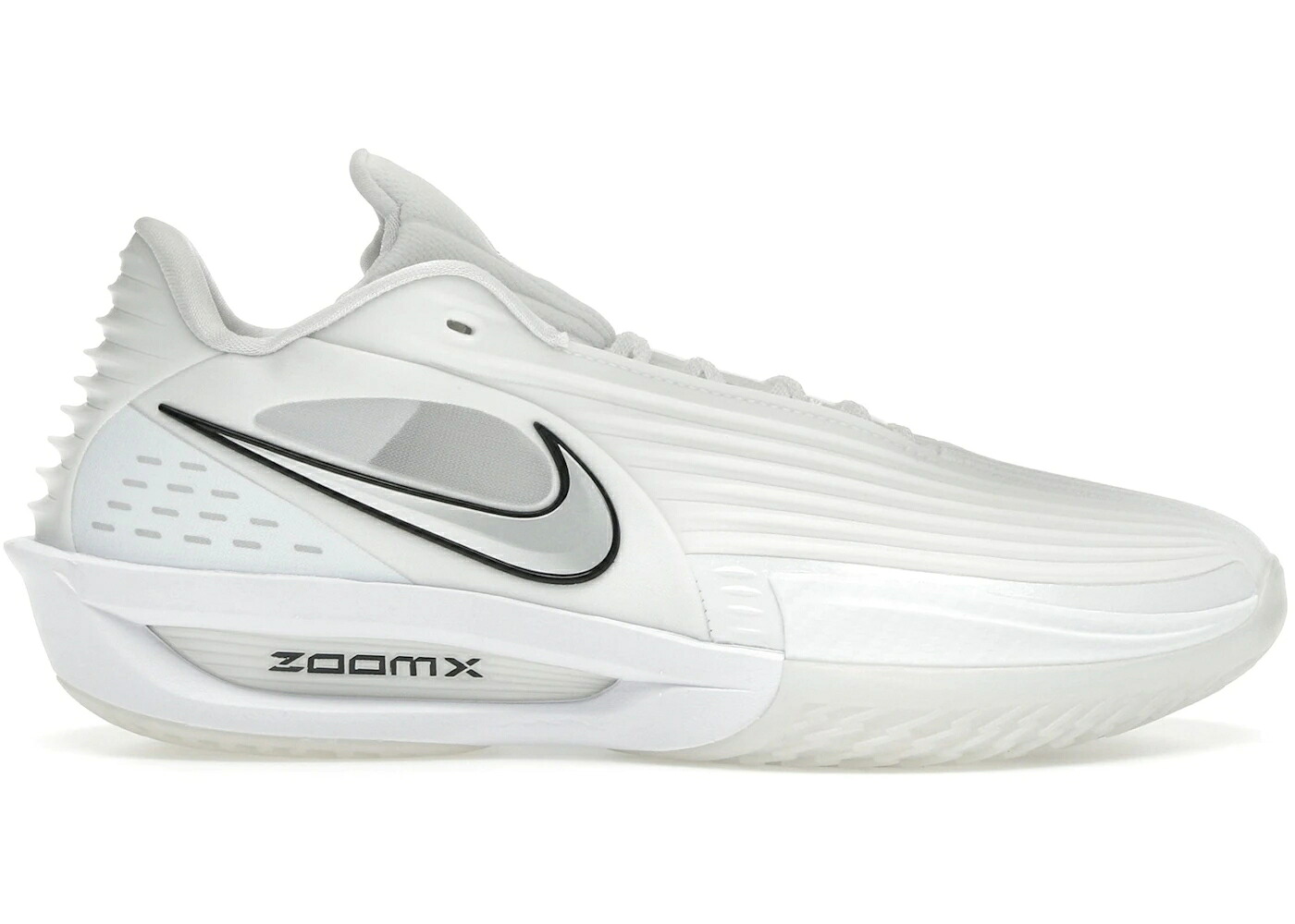 ナイキ 望遠レンズ ターボ 白いこと 白いこと しろがね色 しろがね色 スニーカー メンズ NIKE AIR ZOOM GT CUT 3 TURBO WHITE METALLIC SILVER / WHITE METALLIC SILVER FOOTBALL
