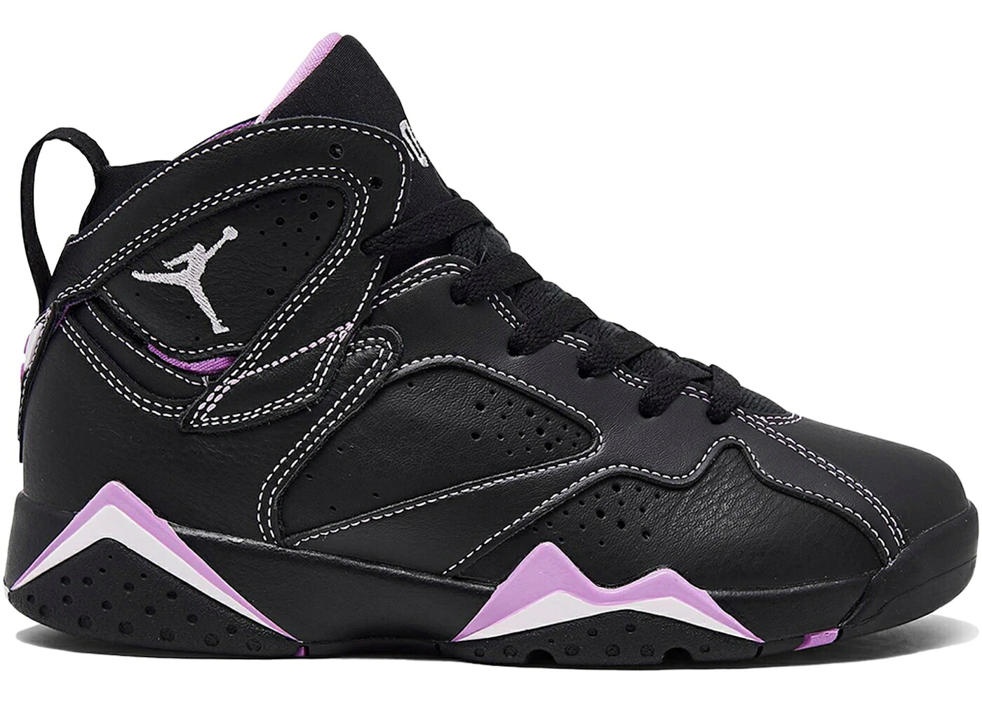 ナイキ ジョーダン 黒色 ブラック ラッシュ ジュニア キッズ JORDAN 7 RETRO BARELY GRAPE (GS) / BLACK BARELY GRAPE RUSH FUCHSIA ベビー マタニティ スニーカー|スニケス