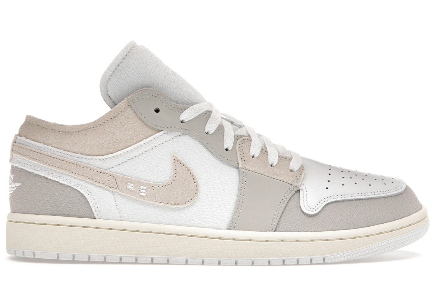 ナイキ ジョーダン テック 灰色 グレー 茶色 ブラウン スニーカー メンズ JORDAN 1 LOW SE CRAFT INSIDE OUT TECH GREY / TECH GREY LIGHT OREWOOD BROWN